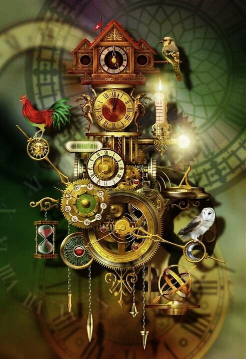 №2571776 - часы, фэнтези - оригинал