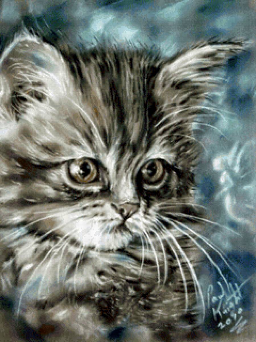 Малышка - котенок - предпросмотр