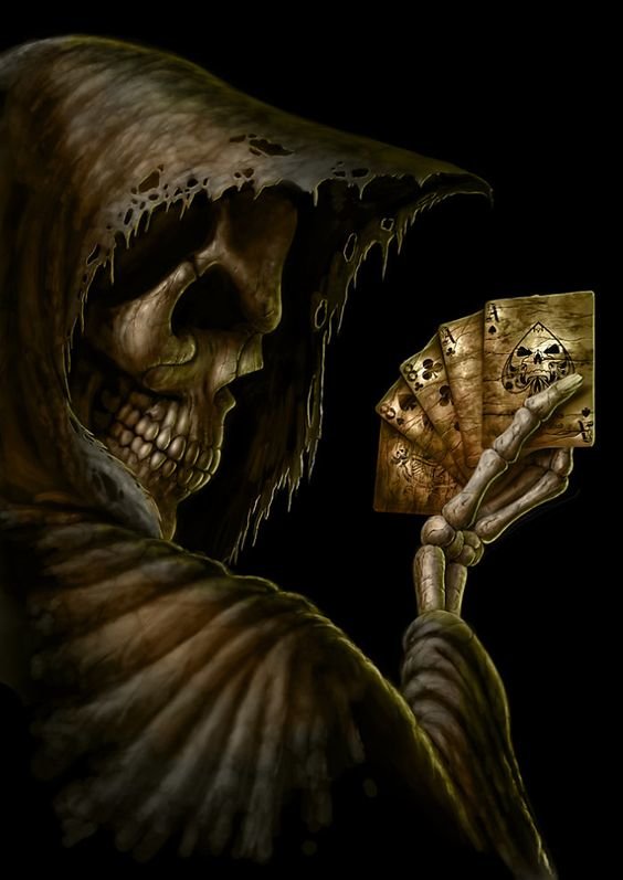 Что наша жизнь? - смерть, философия, фантазия, готика, жизнь, игра, череп - оригинал