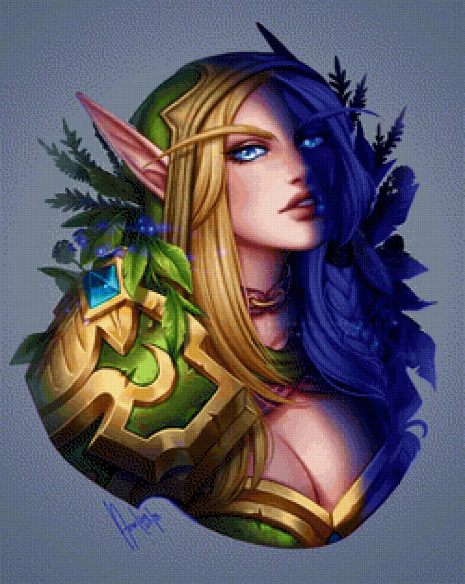 вериса - вериса, вов, эльф - предпросмотр