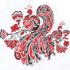 Схема вышивки «Жар птица»