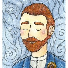 Схема вышивки «Vincent»