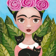 Схема вышивки «Frida»