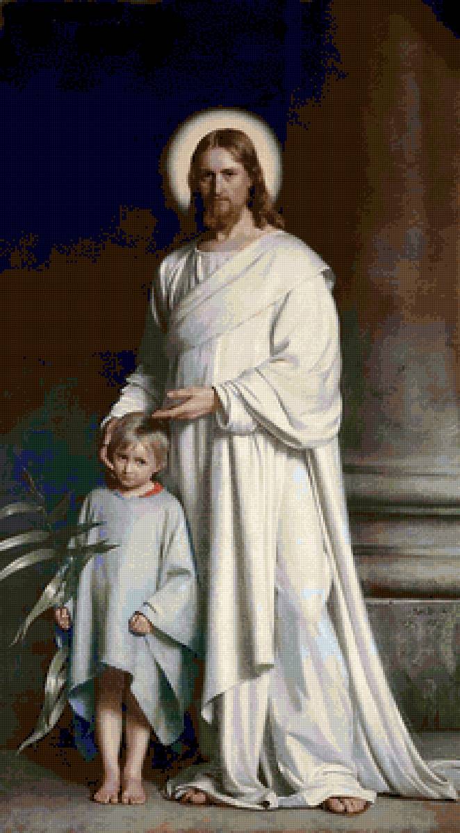 Христос и дитя - предпросмотр