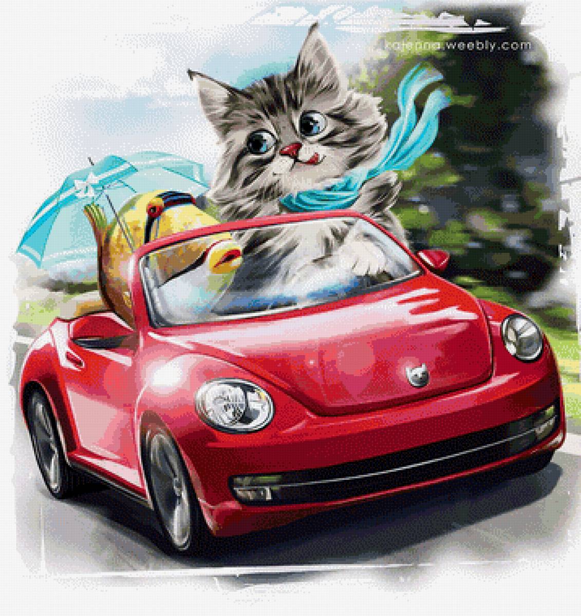 ,,едим в гости,, - рыбка, кот 🐱 - предпросмотр