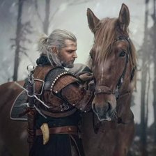 Схема вышивки «Ведьмак»