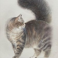 Схема вышивки «Мурка»