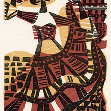 Схема вышивки «Танец»