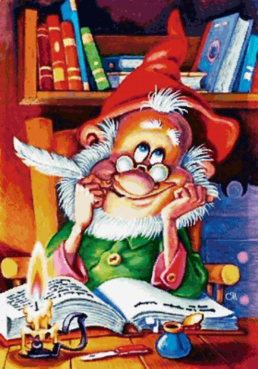 №2577001 - сказка, гном - предпросмотр