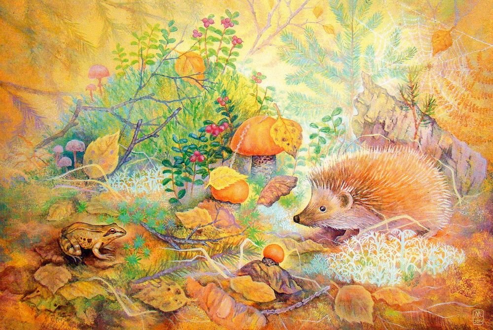 Осень, ёжик, пнк - оригинал