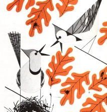 Схема вышивки «птицы»