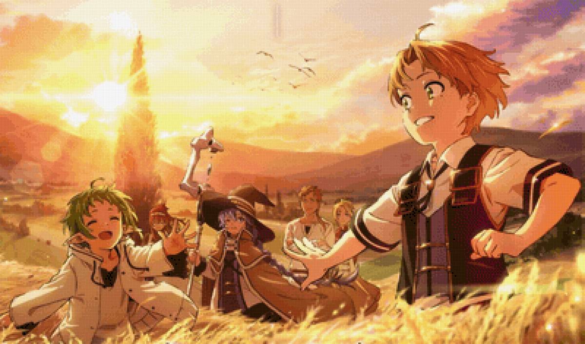 Реинкарнация безработного - реинкарнация безработного, рудеус, аниме, грейрат, эрис - предпросмотр