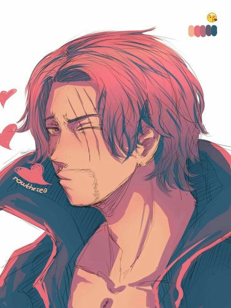 Шанкс - шанкс, ван пис, пираты красноволосого - оригинал