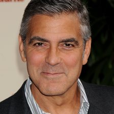 Схема вышивки «Джордж Клуни»