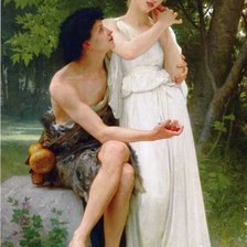 Схема вышивки «Портрет  влюбленных»