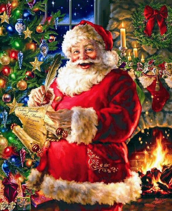 №2581017 - сказка, санта клаус, новогодняя - оригинал