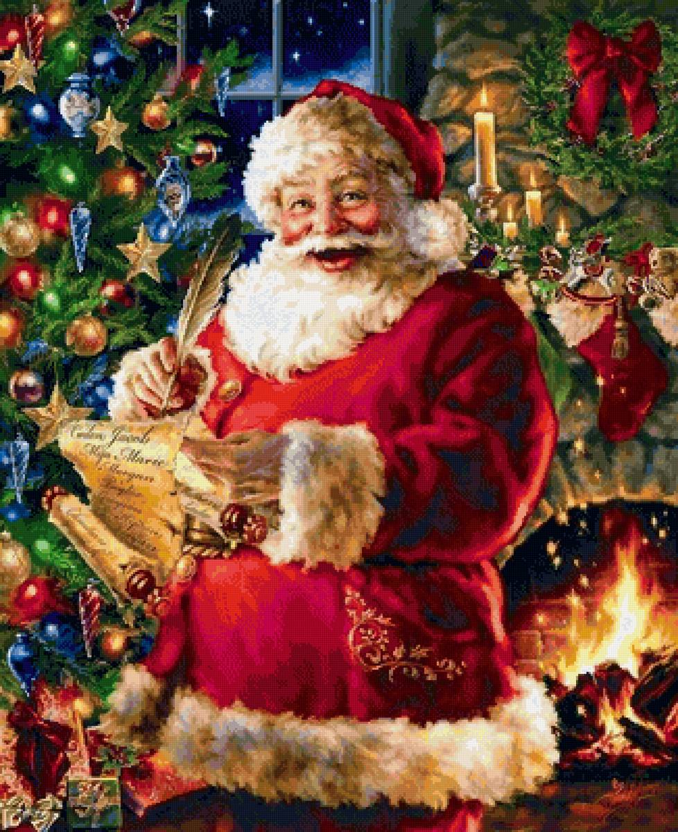 №2581017 - новогодняя, санта клаус, сказка - предпросмотр