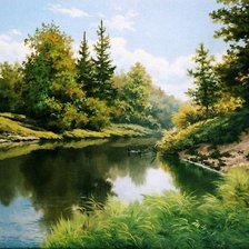 Схема вышивки «Лето»