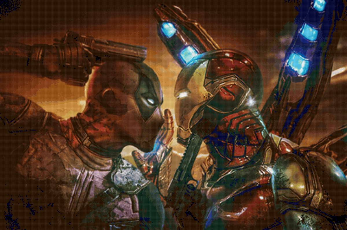 Deadpool vs Stark - предпросмотр