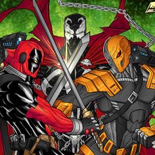 Схема вышивки «Trio»