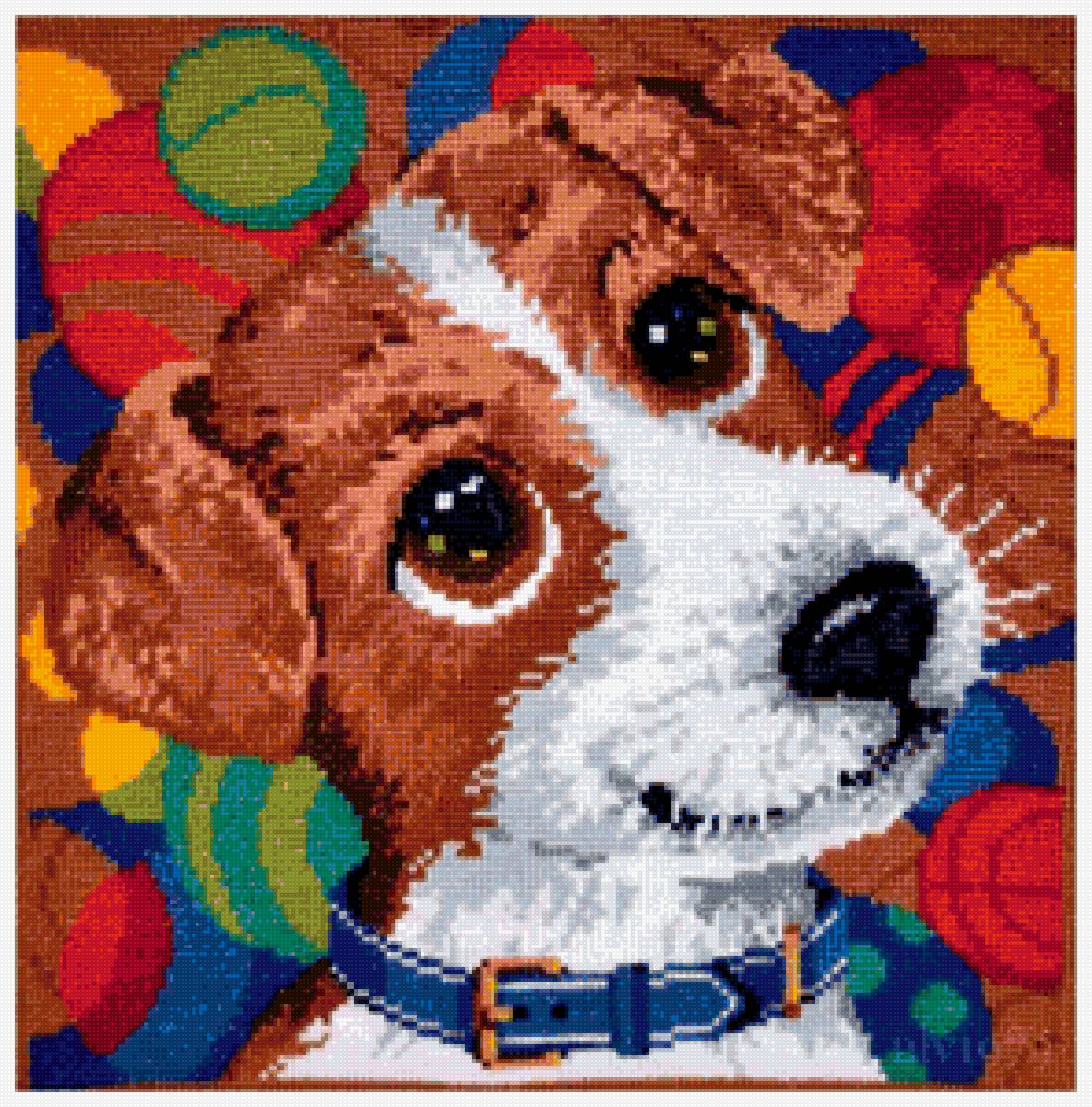 Щенок - подушка - предпросмотр