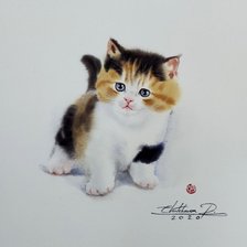 Схема вышивки «Кисуля»