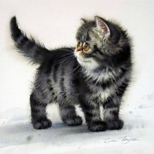 Схема вышивки «Лапочка»