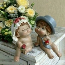 Схема вышивки «Статуэтки,»