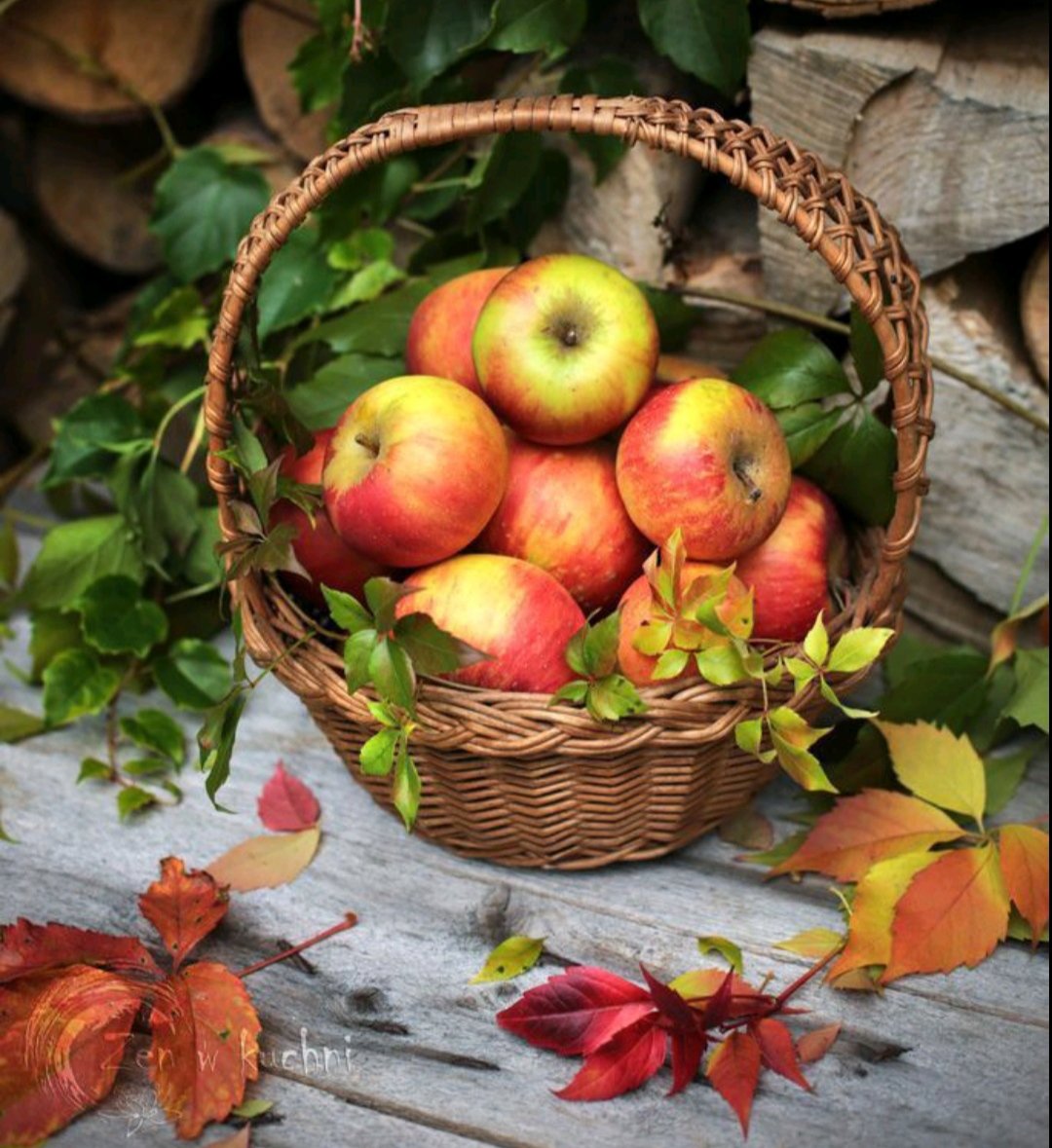 Яблоки 1 - яблоки, осень - оригинал