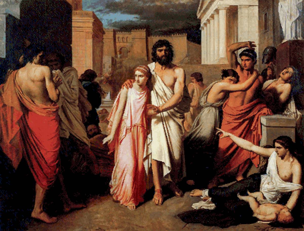 Эдип и Антигона - драма, мифология - предпросмотр