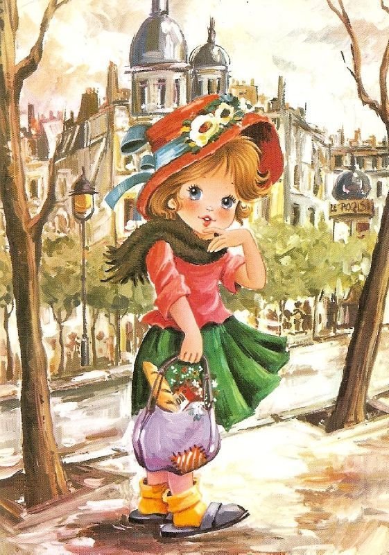 Девочка - детская - оригинал