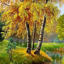 Схема вышивки «Осень»