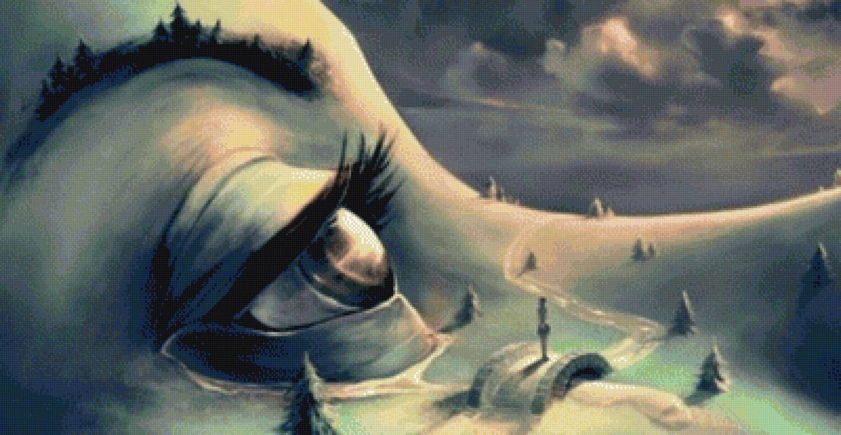 №2585677 - абстракция, взгляд, пнк - предпросмотр