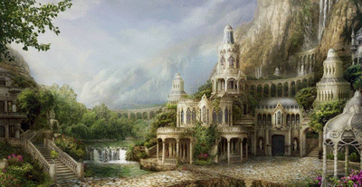 таинственный город - фентази - предпросмотр