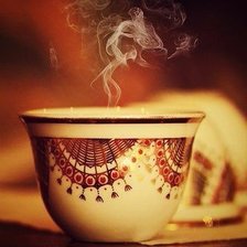 Схема вышивки «чашка»