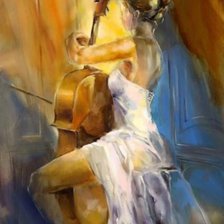 Схема вышивки «Музыка»