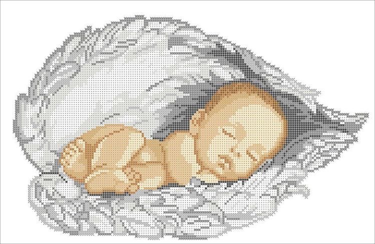 Ангелочек - младенец - оригинал