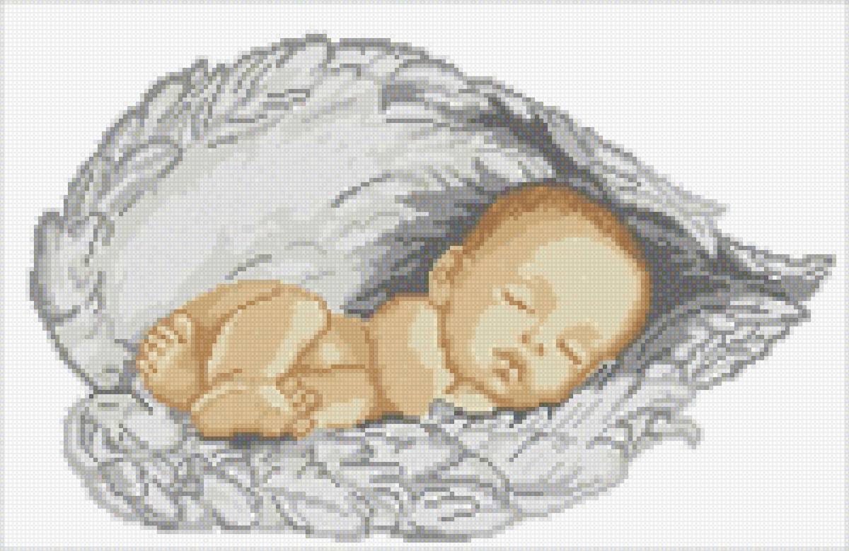 Ангелочек - младенец - предпросмотр