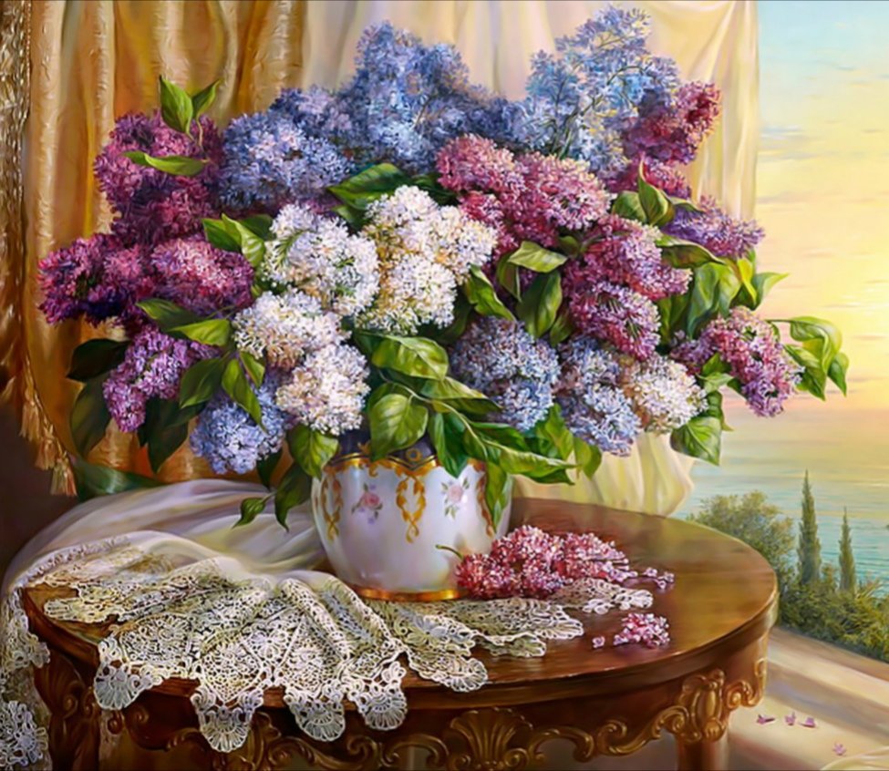 Liliac - flori - оригинал