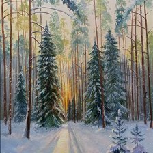 Лесная дорога