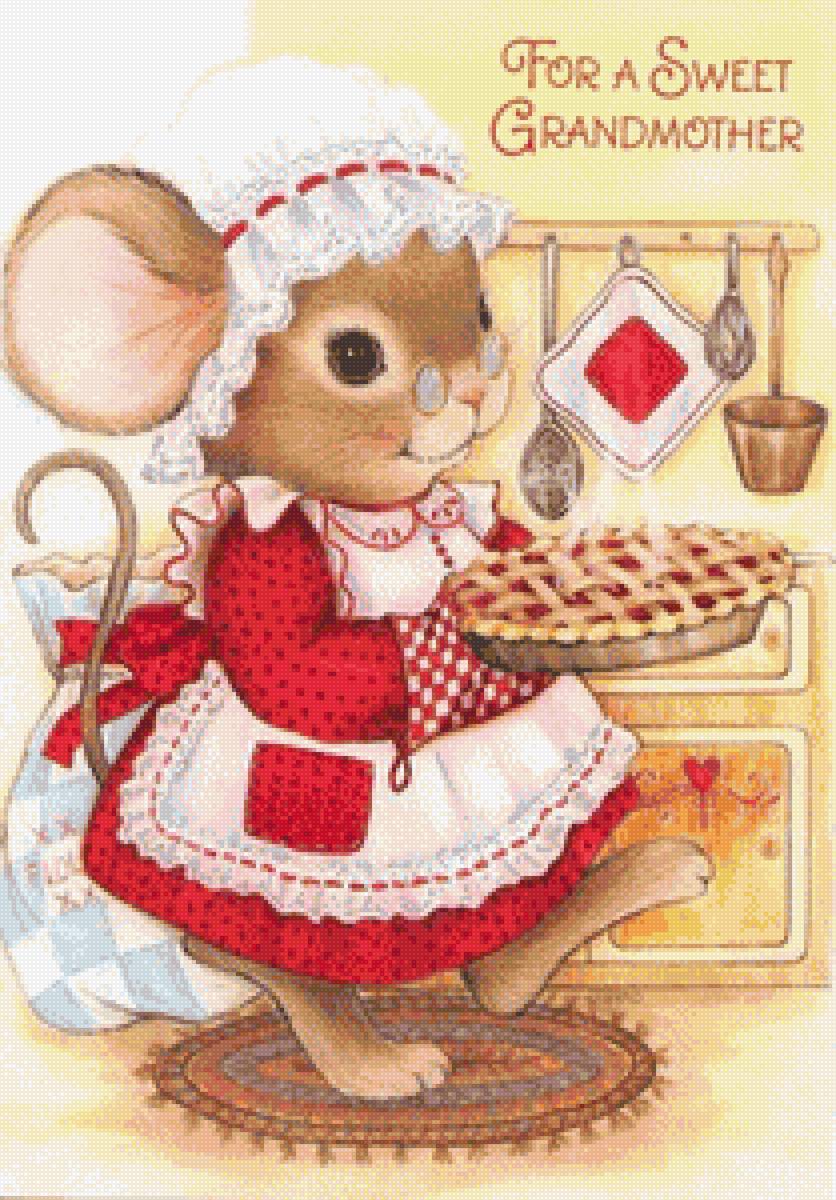 RATONCITA REPOSTERA DMC - предпросмотр