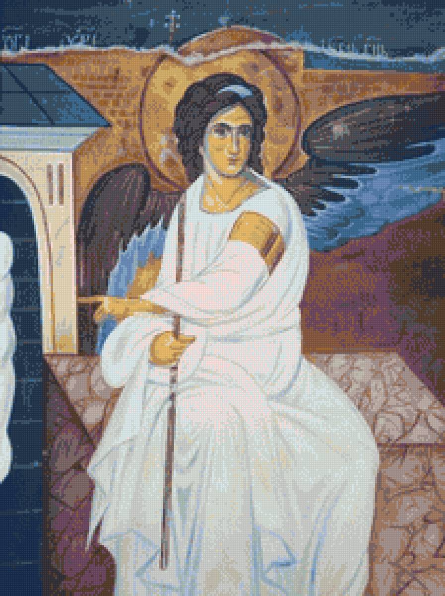 Beli andjeo - religija, ikona - предпросмотр