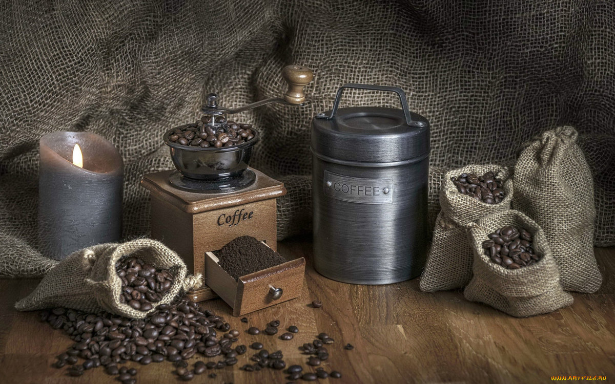 Кофейный - кофе, кухня, натюрморт - оригинал