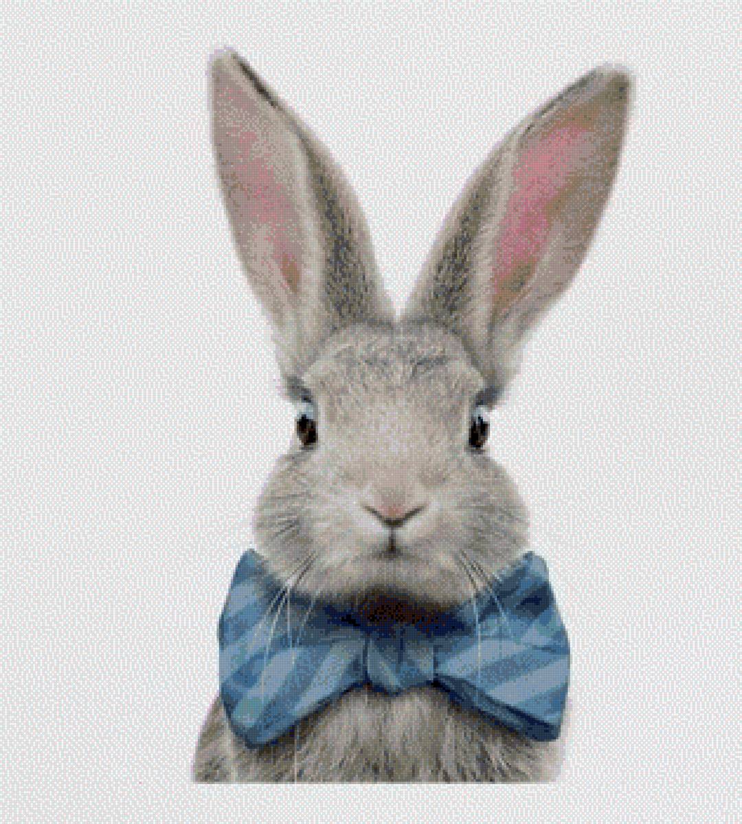 Символ года - зайчик - зайчик, символ года - предпросмотр