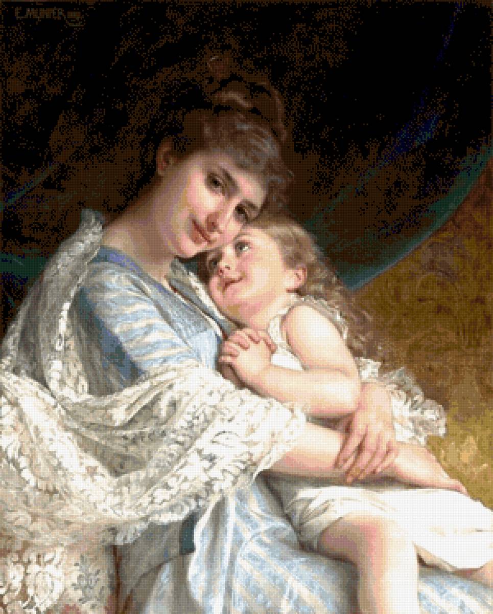 Мама и дочь - предпросмотр