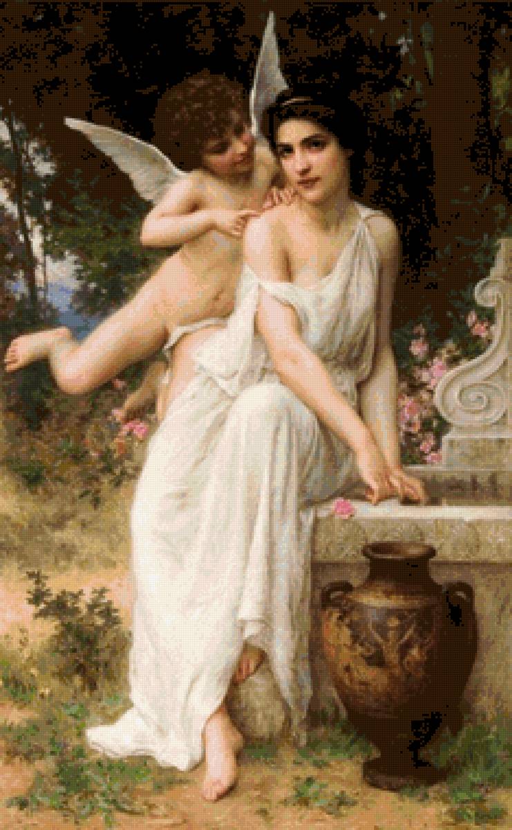 Венера с ангелом - предпросмотр