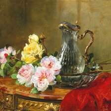 Схема вышивки «Trandafiri»