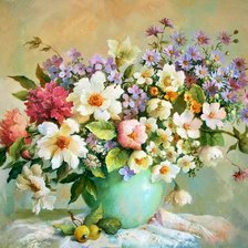 Схема вышивки «Анна Сморыгина. Букет»