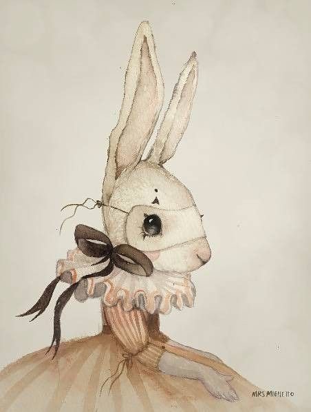 Заюшка - рисунок, символ года, зайка - оригинал