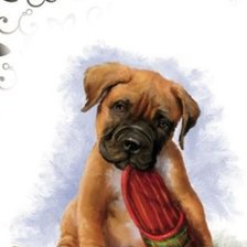 Схема вышивки «🐕»